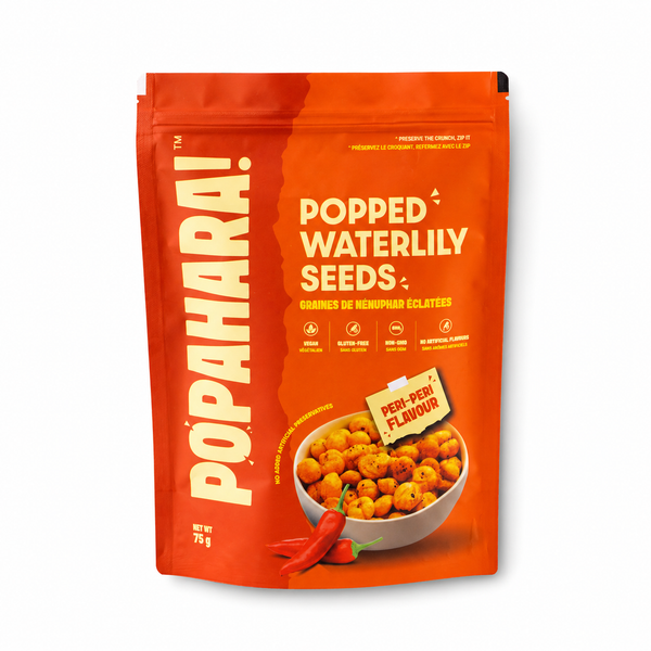 Peri Peri Popped Water lily Seeds (3 pack)